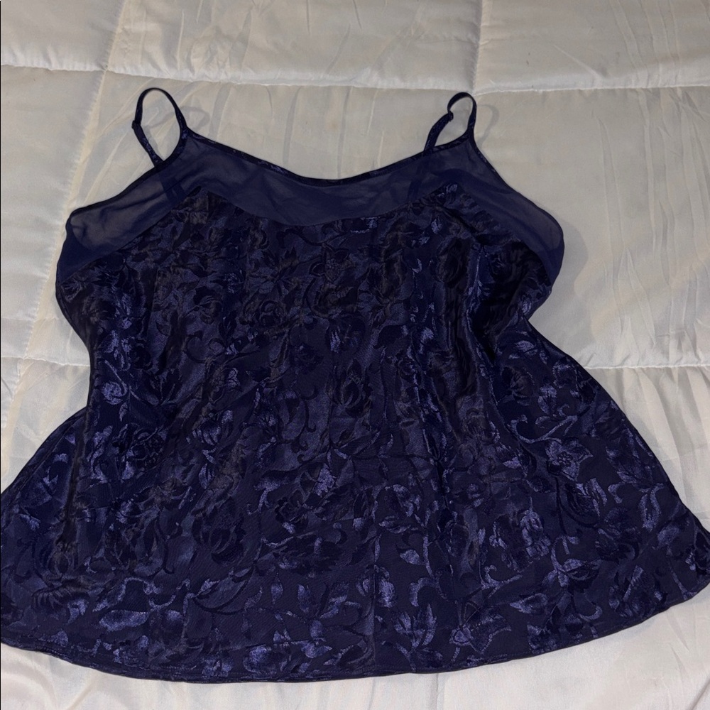 White Eyelet Lace Camisole